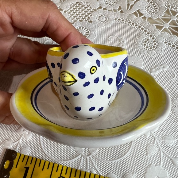 Pierre Deux 🇫🇷 Henriot Quimper Chicken Egg Coddler - Picture 5 of 8